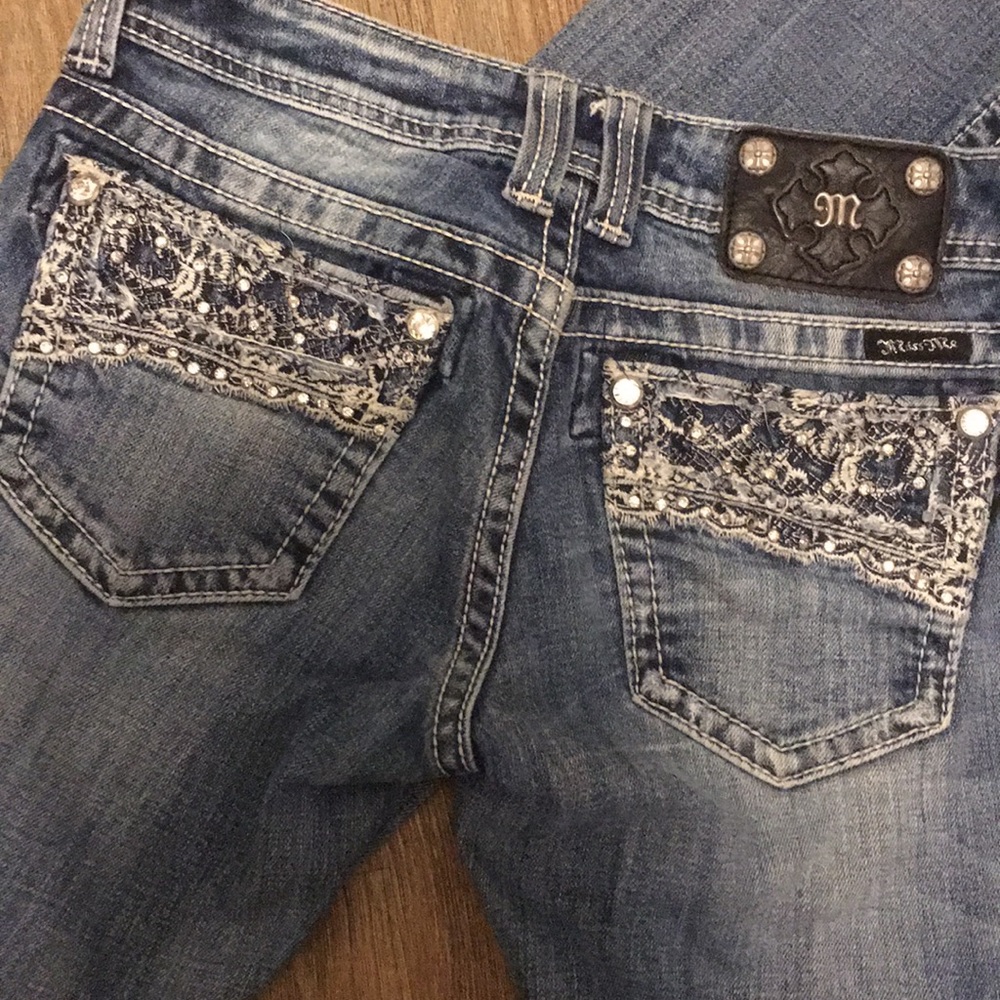 Vintage Wash Miss Me Jeans